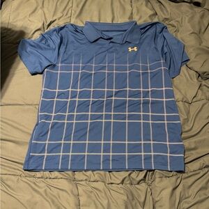 Under Armour Blue Polo